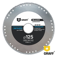 GRAFF Black 125 мм Алмазный диск для УШМ