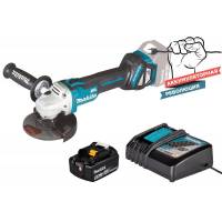 Угловая шлифмашина Makita DGA511Z+191A25-2 (BL1830B+DC18RC) Бесщеточная
